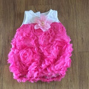 Bubble flower dress